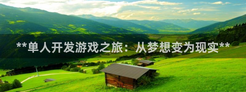 沐鸣娱乐2测速：**单人开发游戏之旅：从梦想变为现实**